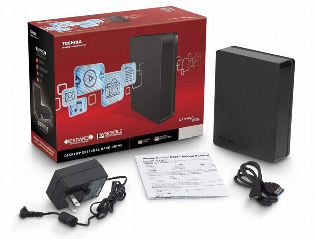 Promo : Bundle HDD Externe 3To Toshiba StorE Canvio + 3 clés USB 8