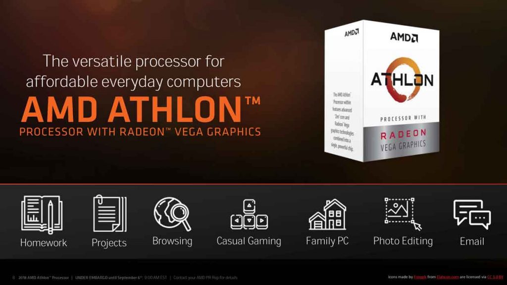   AMD Athlon 200GE Processor 