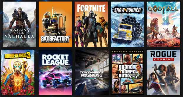 Epic Games Store et les jeux gratuits, beau succès en 2020 - GinjFo