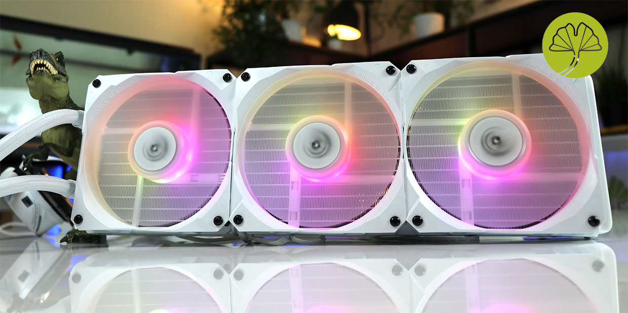 ROG Strix LC 360 RGB White Edition, le test complet - GinjFo