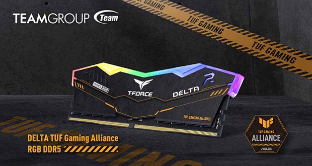 T-FORCE DELTA TUF Gaming Alliance RGB DDR5