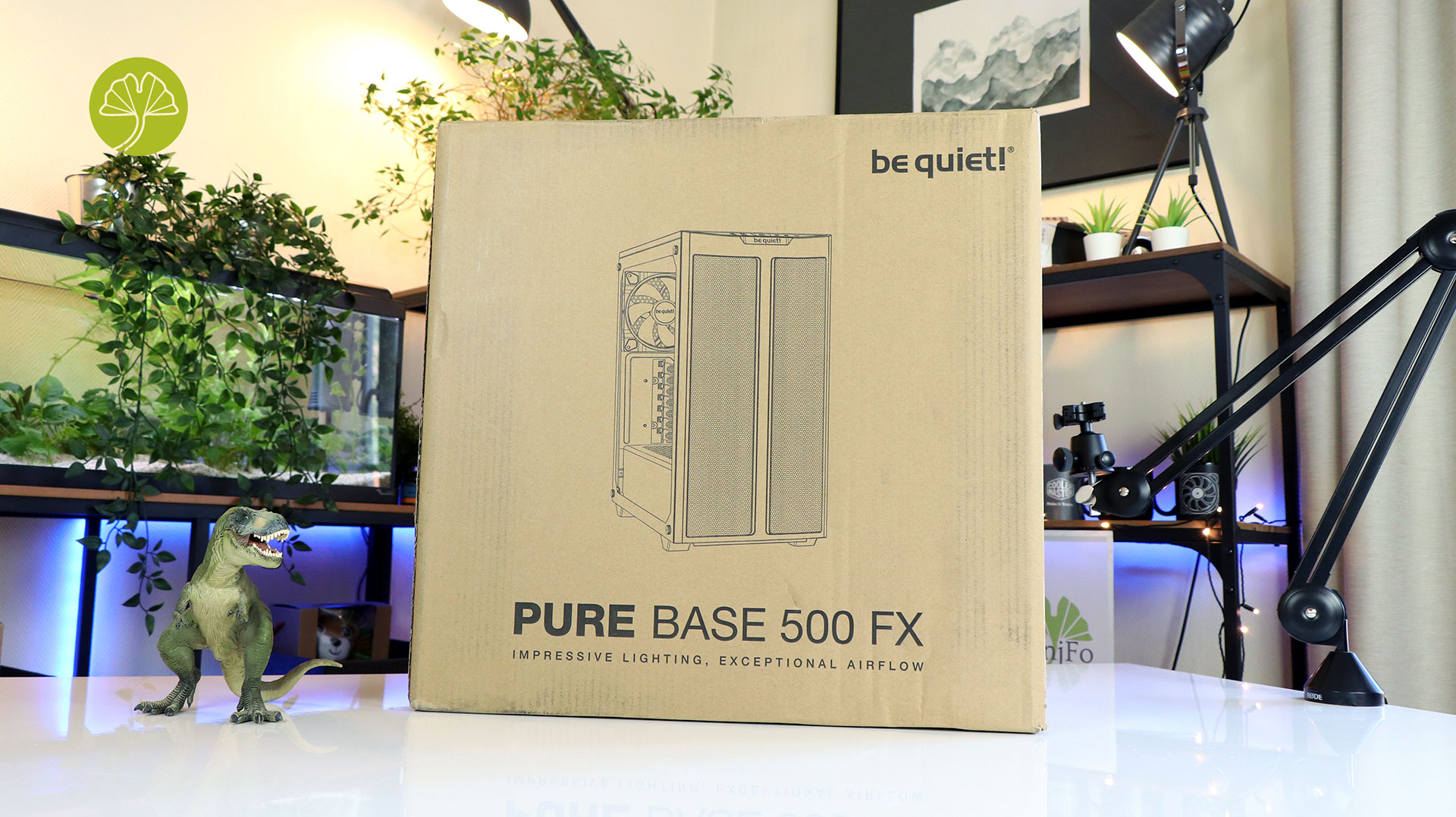 Boitier Moyen Tour ATX Be Quiet Pure Base 500 FX RGB avec panneau v