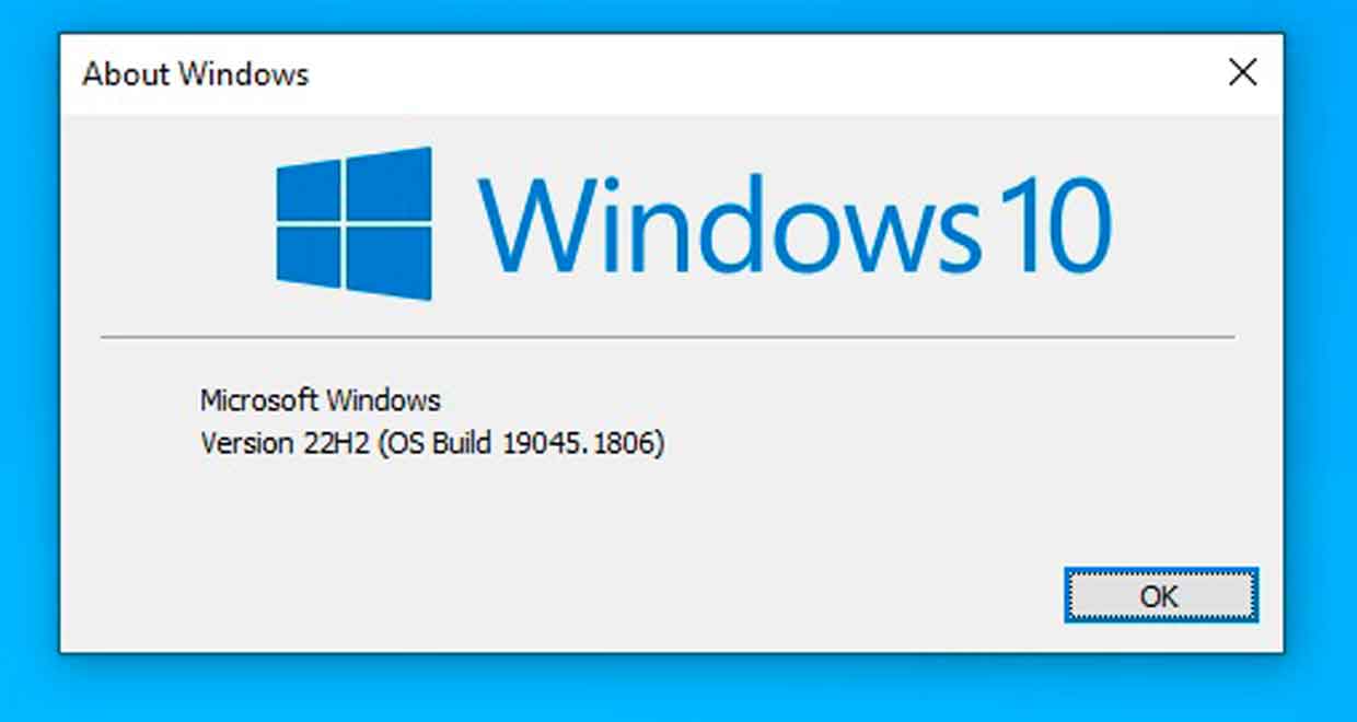 Windows 10 v22H2 de Microsoft
