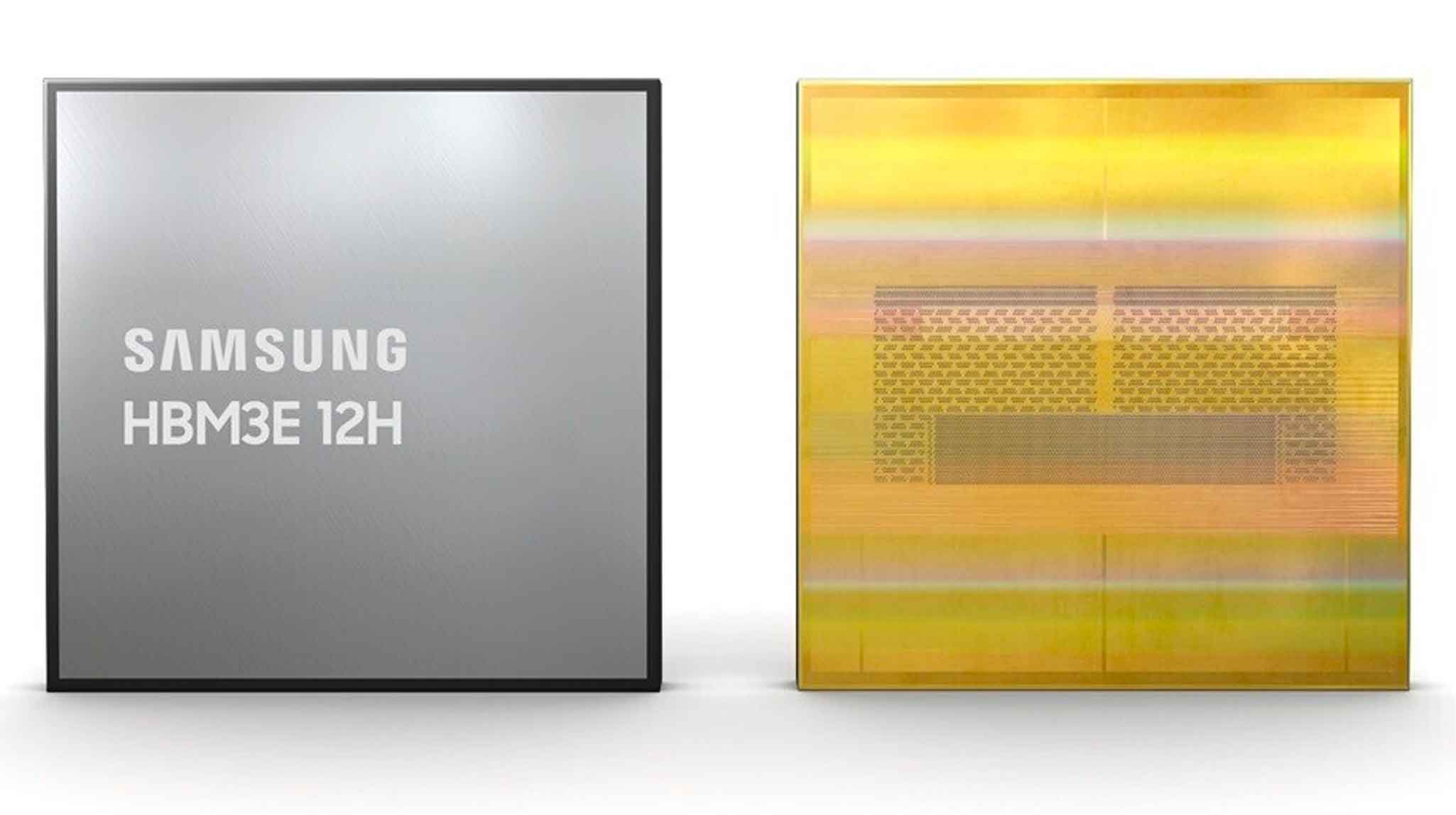 Module mémoire HBM3E de Samsung