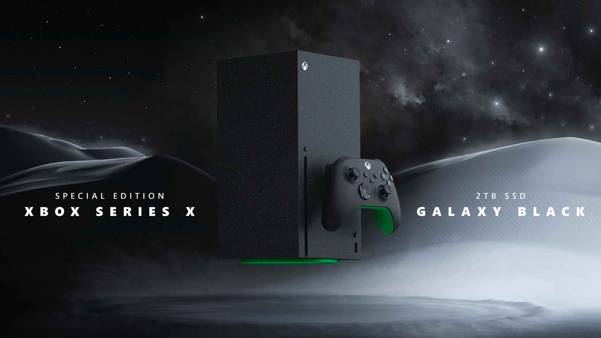Xbox Series X - 2 To Galaxy Black Special Edition