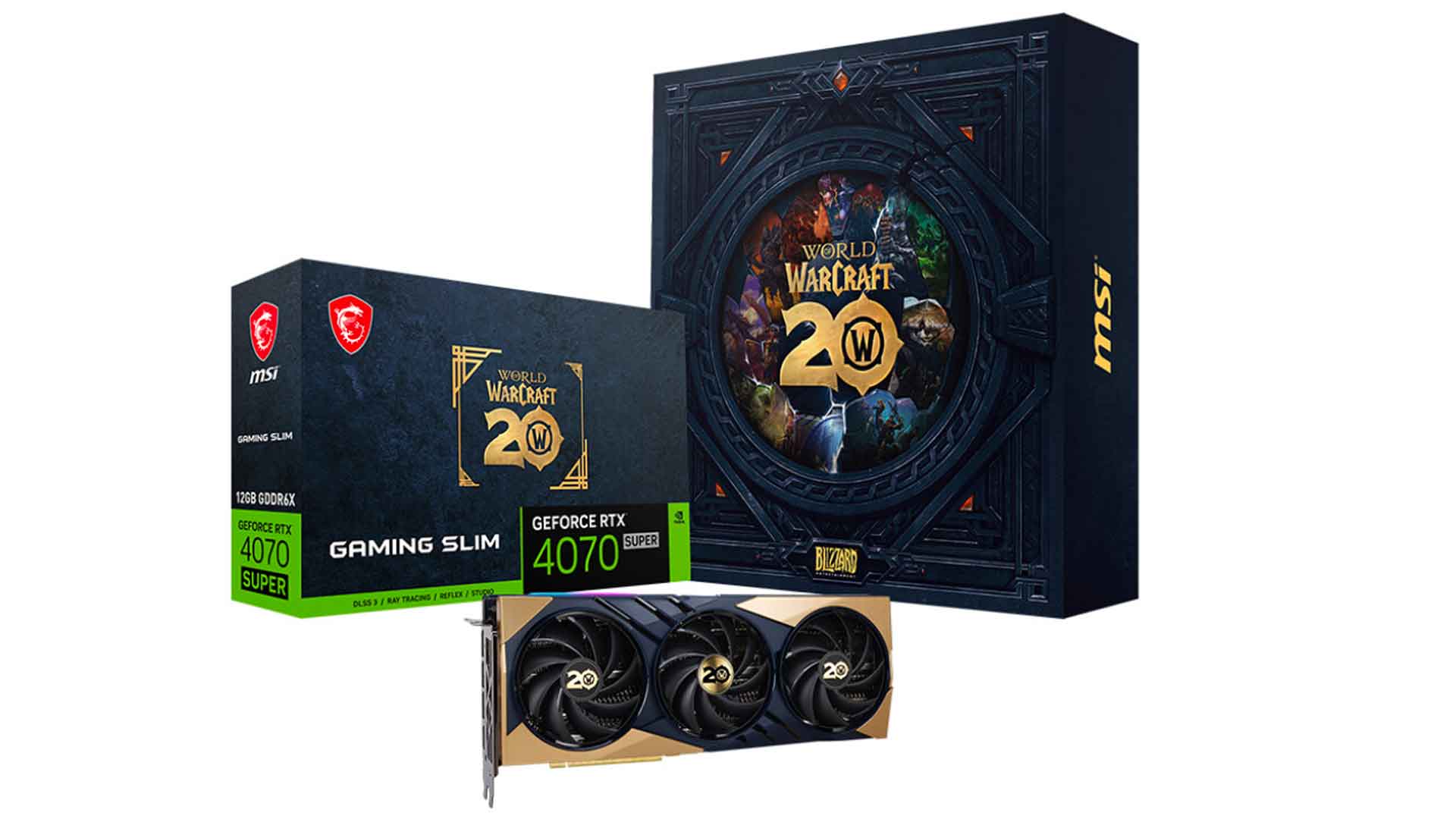 GeForce RTX 4070 SUPER 12G GAMING SLIM World of Warcraft EDITION