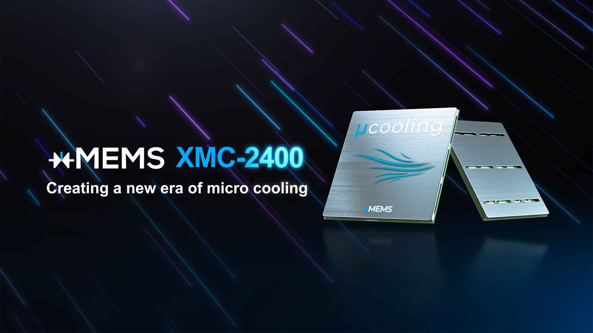 xMEMS XMC-2400 μCooling