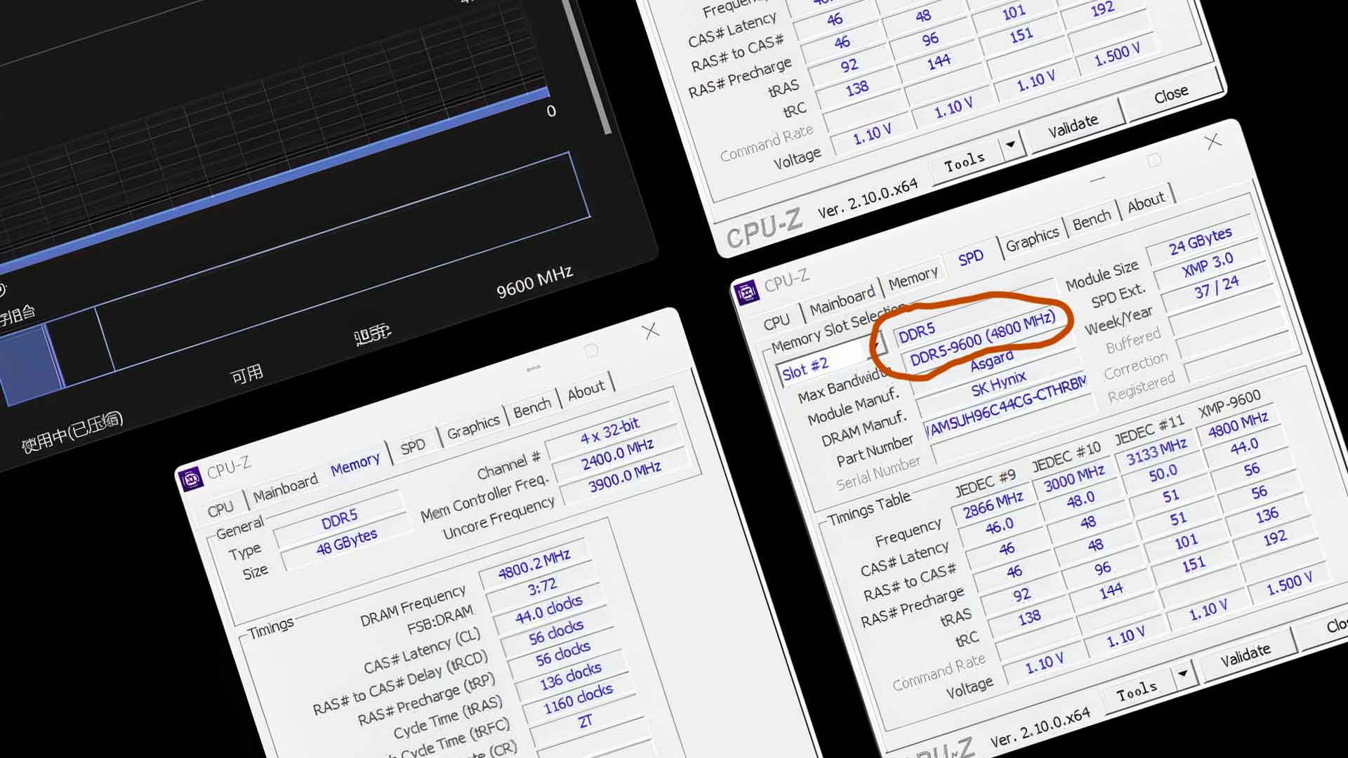 DDR5-9600 / Asgard