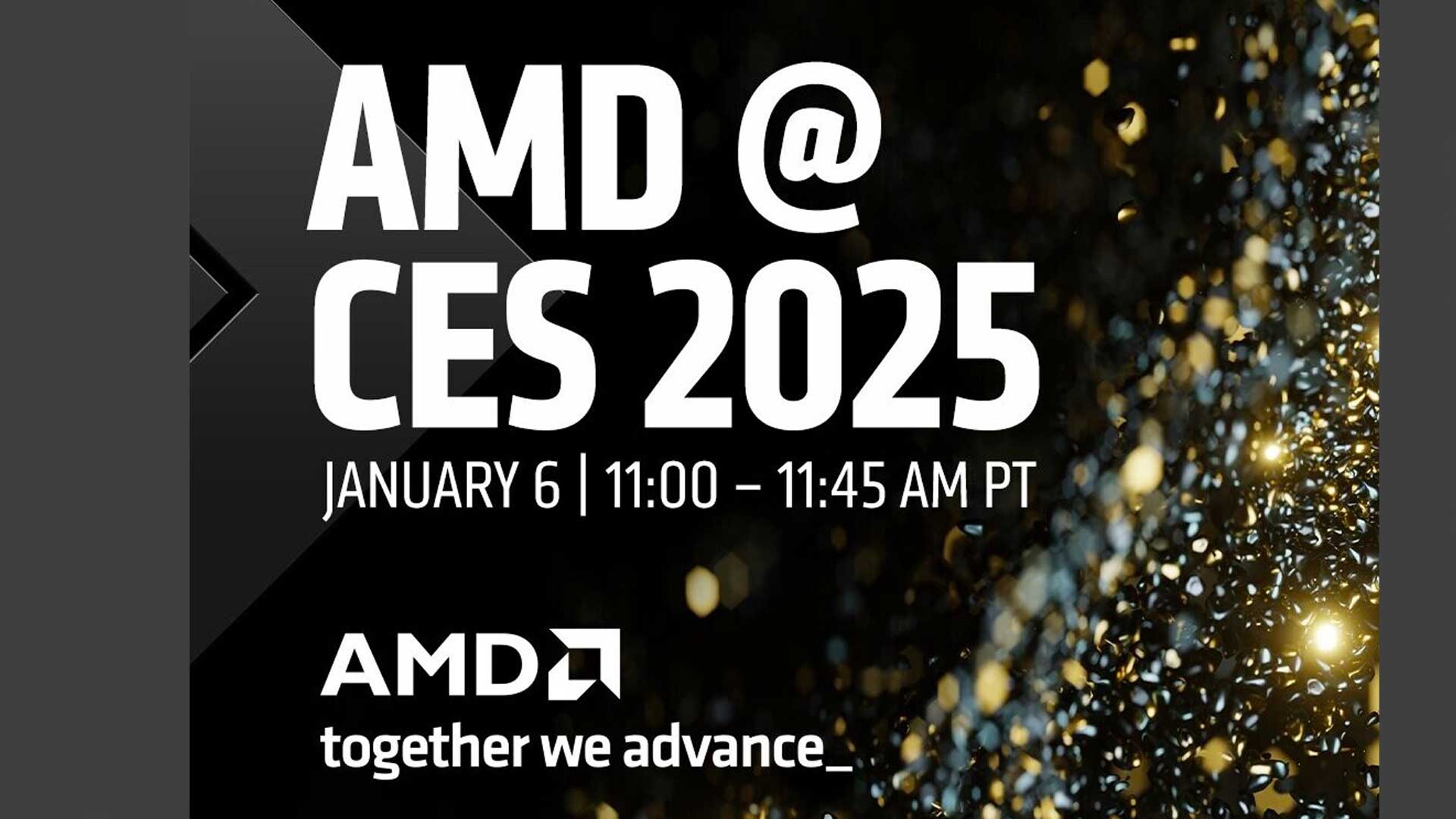 CES 2025 - Invitation à la conférence de presse d'AMD