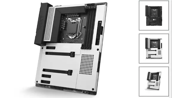 NZXT annonce la carte mère N7 Z490 ATX pour les processeurs Intel Core de  10e génération.